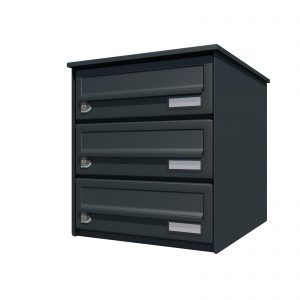 2010-1 (3db postaláda) blokkban építve