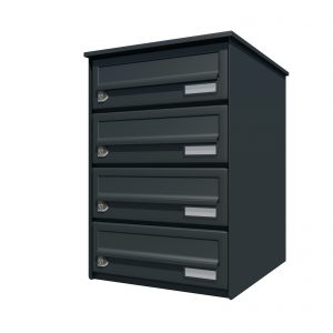 2020-1 (4db postaláda) blokkban építve