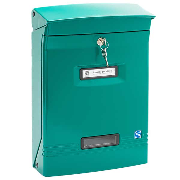 Gioiosa nagyméretű alumínium postaláda zöld színű postaládaüzlet