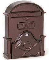 Nosztalgia 400L univerzális antik bronz postaláda