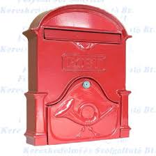 Nosztalgia 400L univerzális piros postaláda