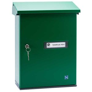 Serenissima zöld utcai postaláda