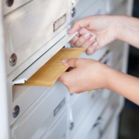 Újságtartós optimum postaláda