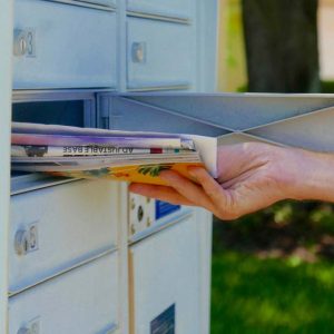 kültéri utcai postaláda