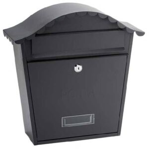 Brugge fekete utcai postaláda