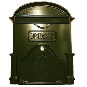 Nosztalgia 400 univerzális zöld címeres postaláda